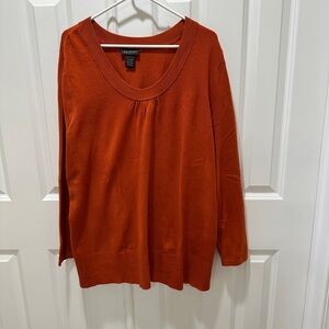 Lane Bryant Dark Orange Women's Top